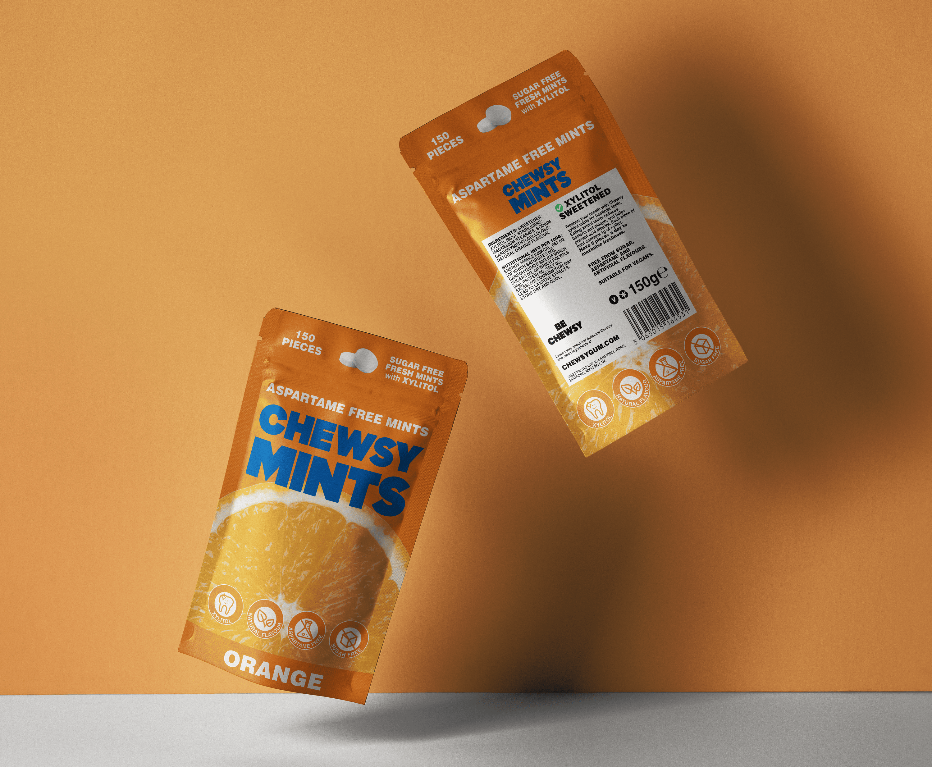 Orange Mints 150g