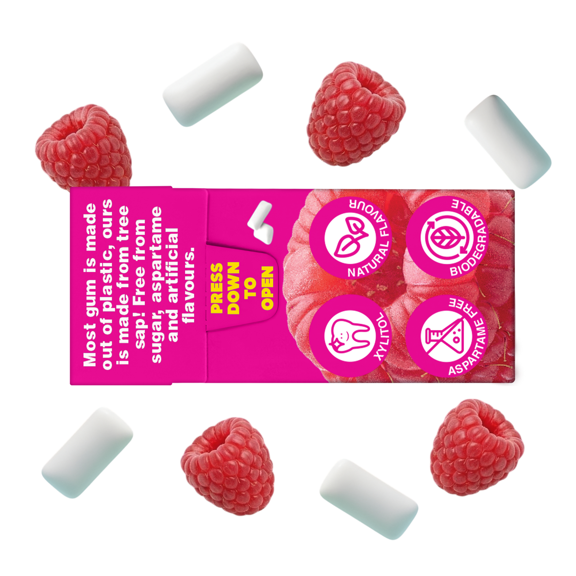 Raspberry Gum